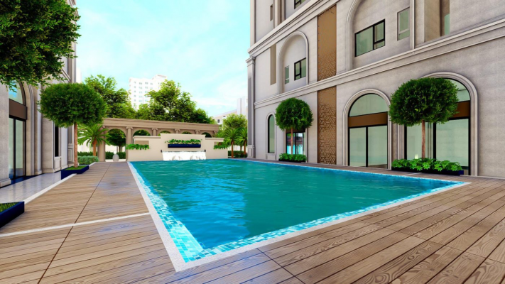 Phối Cảnh Bể Bơi Dự Án Tumys Phú Mỹ