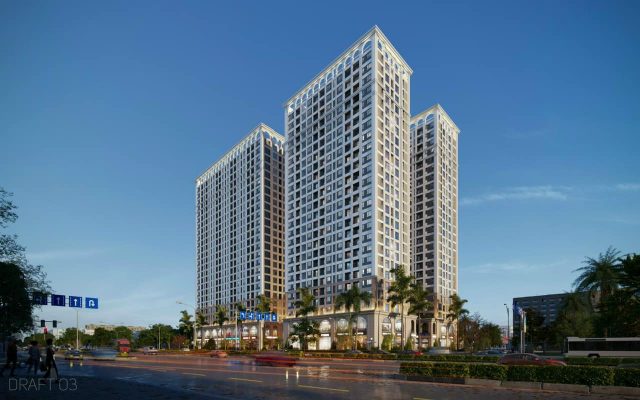 Phối cảnh chung cư tumys phú mỹ