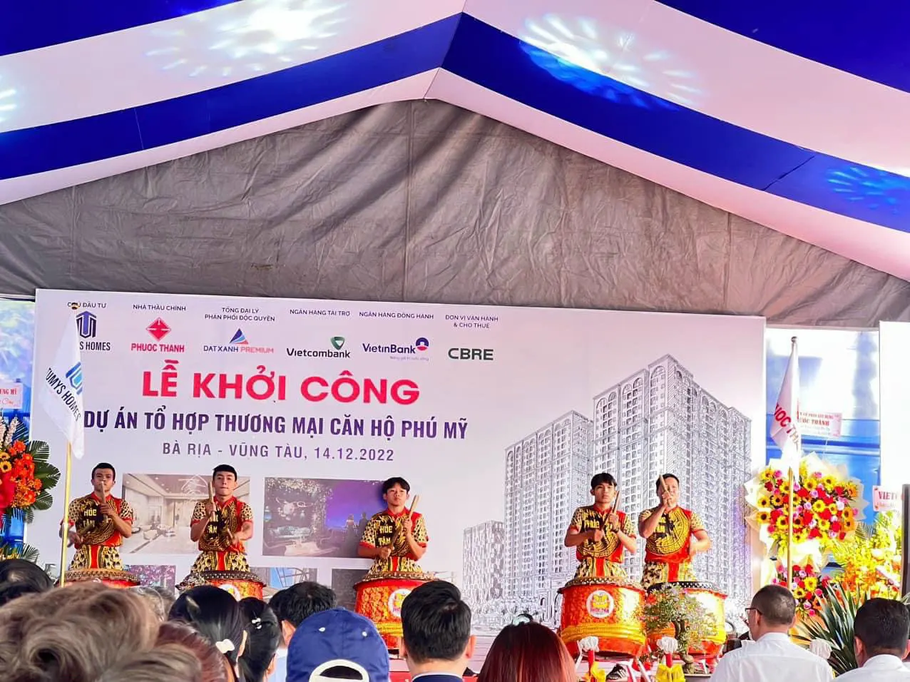 Buổi Lễ Động Thổ Tumys Homes Phú Mỹ
