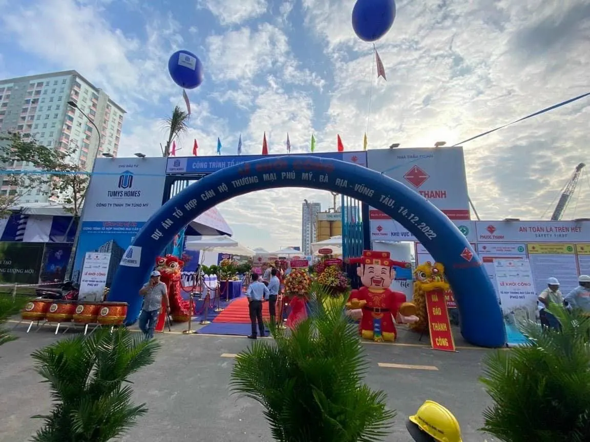 Buổi Lễ Động Thổ Tumys Homes Phú Mỹ