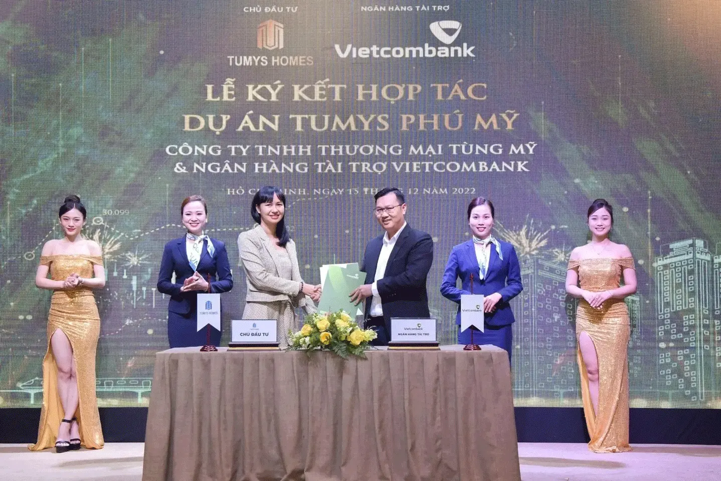 Vietcombank Ký Hợp Tác Tumys Homes Phú Mỹ